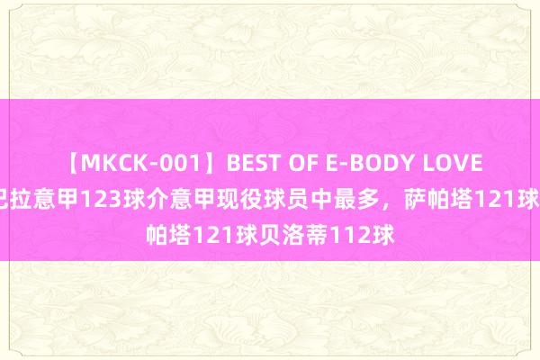 【MKCK-001】BEST OF E-BODY LOVERS 2008 迪巴拉意甲123球介意甲现役球员中最多，萨帕塔121球贝洛蒂112球